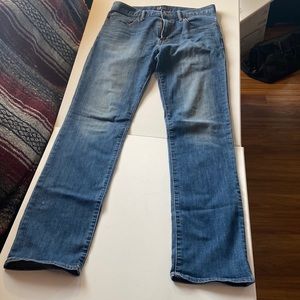 Gap straight denim jeans. Size 32x36